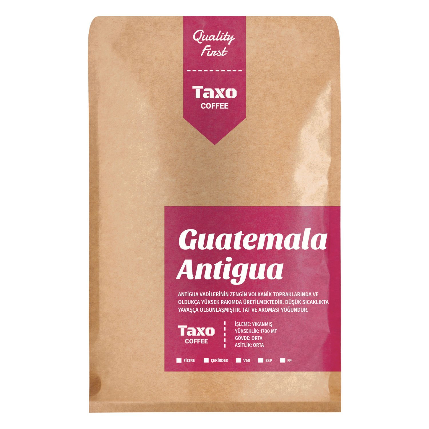 Guatemala Antigua 1kg Filtre Kahve