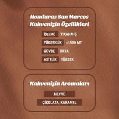 Honduras San Marcos 250gr Filtre Kahve